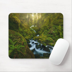 Tapis De Souris Les cascades Parc National Olympique, Washington