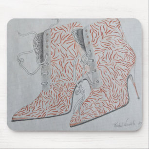 Tapis De Souris les chaussures de danse, bottes de danse,