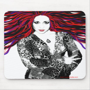 Tapis De Souris Les cheveux sauvages Mousepad de Luna