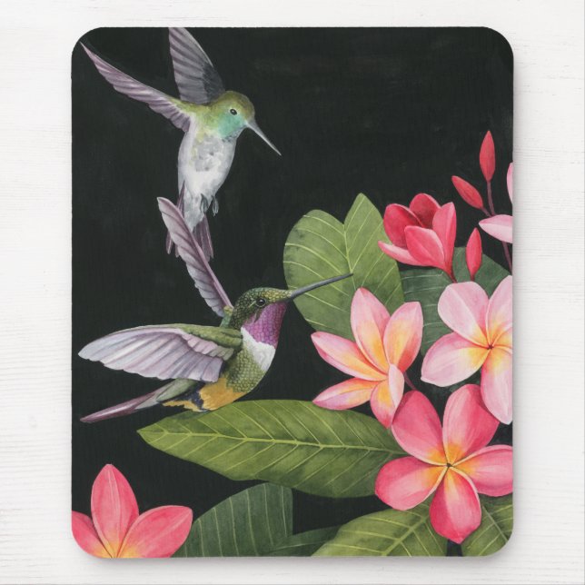 Tapis De Souris Les colibris de la Plumeria (Devant)