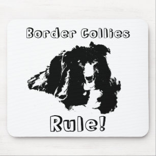 Tapis De Souris Les colons frontaliers gouvernent Drôle Chien Mous