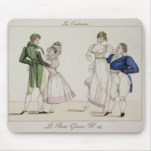 Tapis De Souris Les contrastes, plaquent 24 de "Le Bon Genre",