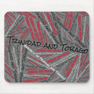 Tapis De Souris Les couleurs du drapeau trinidadien