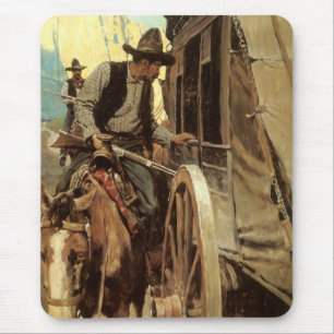 Tapis De Souris Les Cowboys d'Antan, Le Hors-la-loi Admirable par 