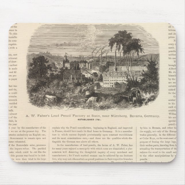 Tapis De Souris Les crayons de plomb d'AW Faber (Devant)