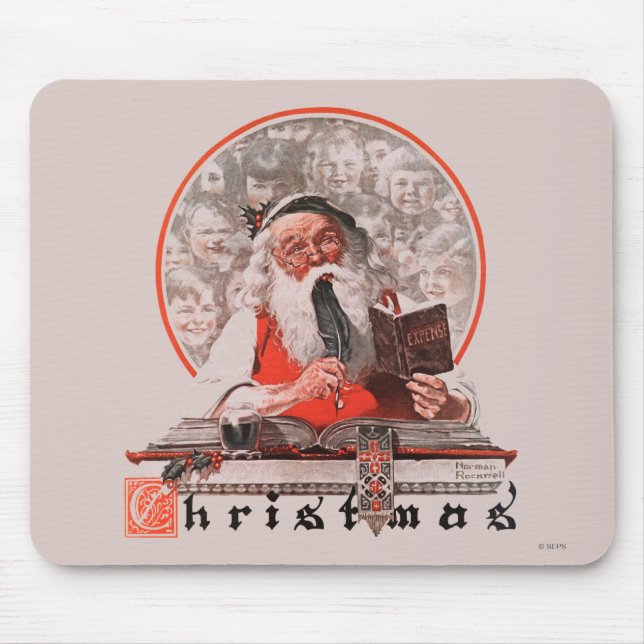 Tapis De Souris Les dépenses de Père Noël (Devant)