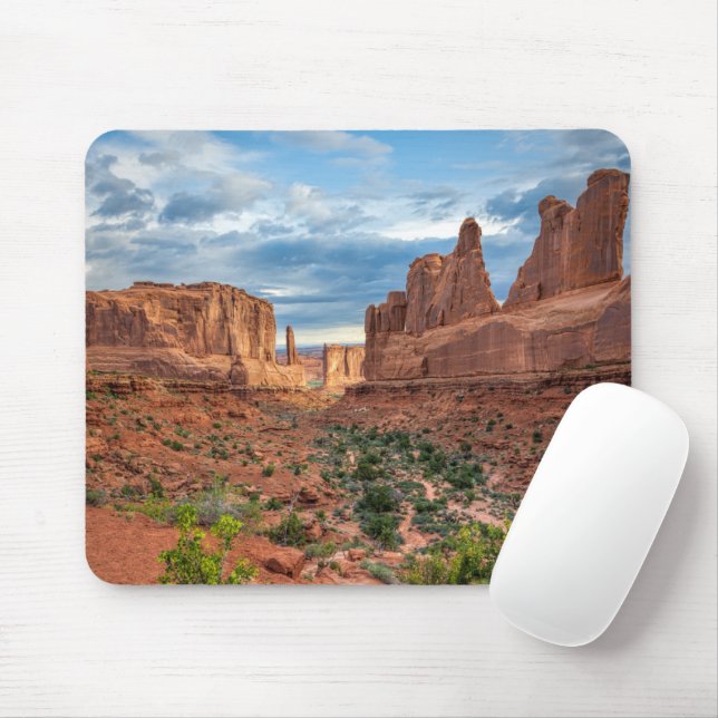 Tapis De Souris Les déserts | Parc national des Arches, Utah (Avec souris)