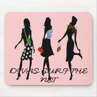 Tapis De Souris Les DIVAS SURFENT le Mousepad NET
