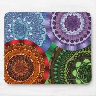 Tapis De Souris Les éléments Mandalas Mousepad