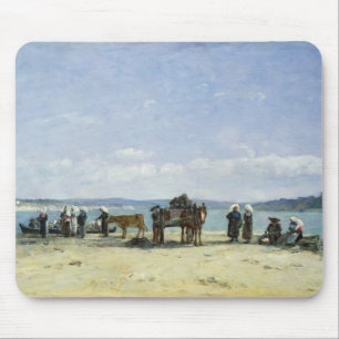 Tapis De Souris Les épouses des pêcheurs bretons, 1870-73 (huile
