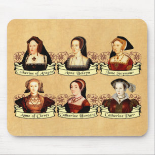 Tapis De Souris Les épouses SIx de Henri VIII Classic