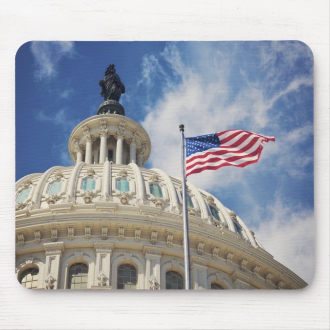 Tapis De Souris Les Etats-Unis, Colombie, Washington DC, bâtiment (Devant)