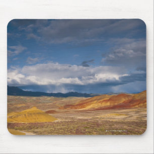 Tapis De Souris Les Etats-Unis, Orégon, Mitchell, collines peinte