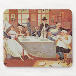 Tapis De Souris Les expériences de Benjamin Franklin avec