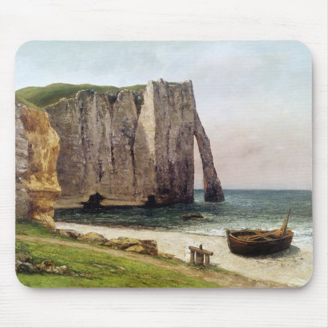 Tapis De Souris Les falaises chez Etretat, 1869 (Devant)