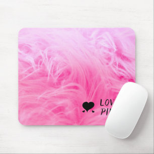 Tapis De Souris Les Faux Roses Claires Se Font Proximement