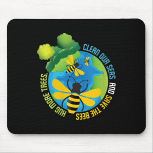 Tapis De Souris Les Femmes Sauvent Les Abeilles - Protection De l'