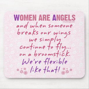 Tapis De Souris Les femmes sont des anges