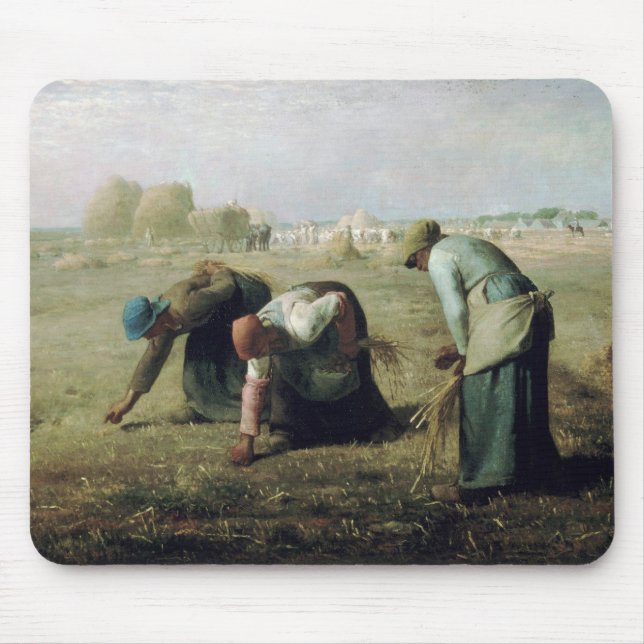 Tapis De Souris Les Gleaners, Jean-François Millet, 1857 (Devant)