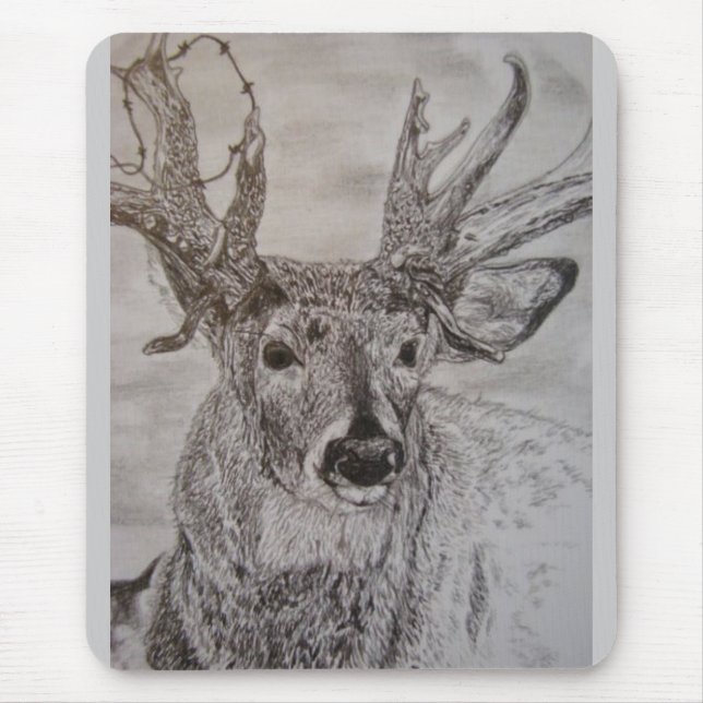 Tapis De Souris Les grands cerfs communs (Devant)