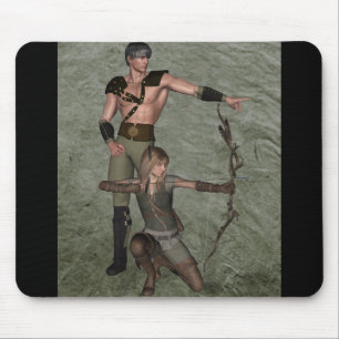Tapis De Souris Les guerriers 003