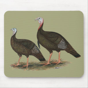 Tapis De Souris Les Jeunes Filles de Turkeys