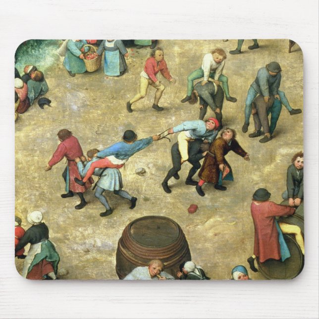 Tapis De Souris Les jeux des enfants : détail du fond (Devant)