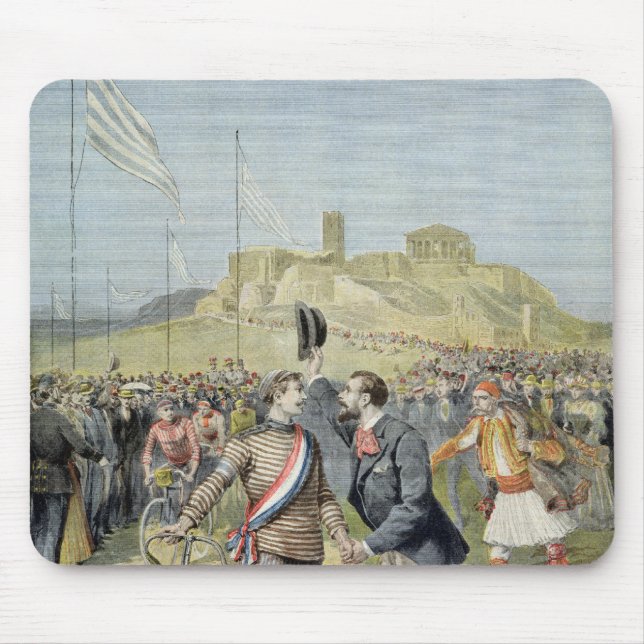 Tapis De Souris Les Jeux Olympiques à Athènes (Devant)