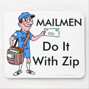 Tapis De Souris Les Mailmen le font avec Zip