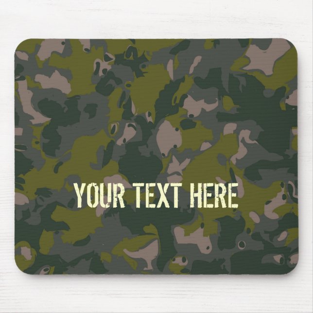 Tapis De Souris Les militaires camouflent (Devant)