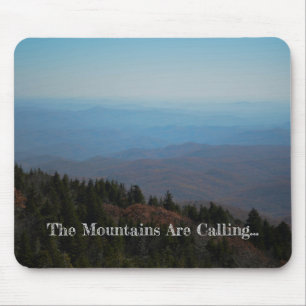 Tapis De Souris Les Montagnes Appelent Des Image Photographiques