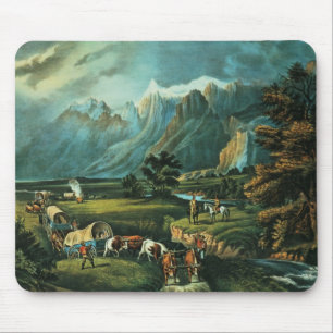Tapis De Souris Les montagnes rocheuses
