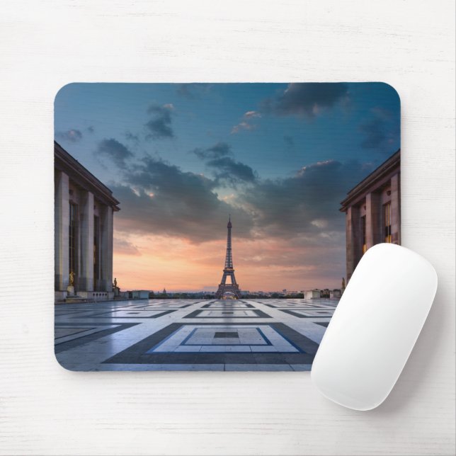 Tapis De Souris Les monuments | La Tour Eiffel (Avec souris)