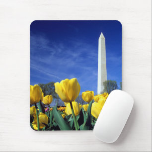 Tapis De Souris Les monuments   Washington Monument au printemps