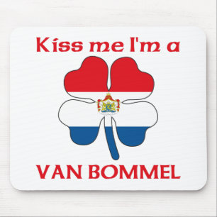 Tapis De Souris Les Néerlandais personnalisés m'embrassent que j