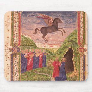 Tapis De Souris Les neuf Muses jouant des instruments