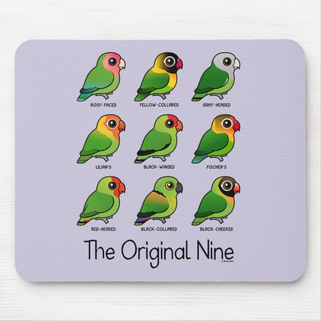 Tapis De Souris Les neuf originaux (Devant)