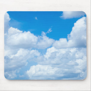 Tapis De Souris Les nuages du ciel bleu ciel Arrière - plan Ciel 