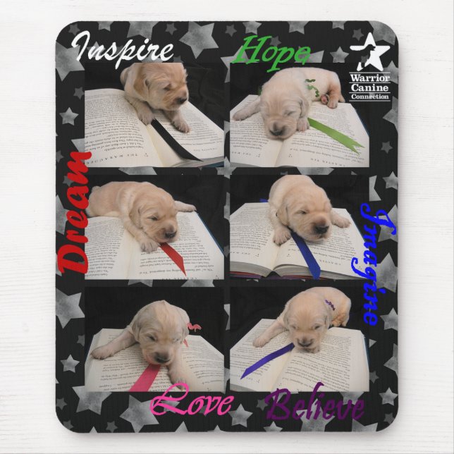 Tapis De Souris Les ordures de bravoure "inspirent" Mousepad (Devant)