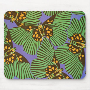Tapis De Souris Les papillons Art Déco de Séguy