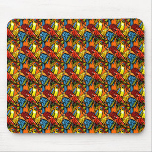 Tapis De Souris Les perroquets