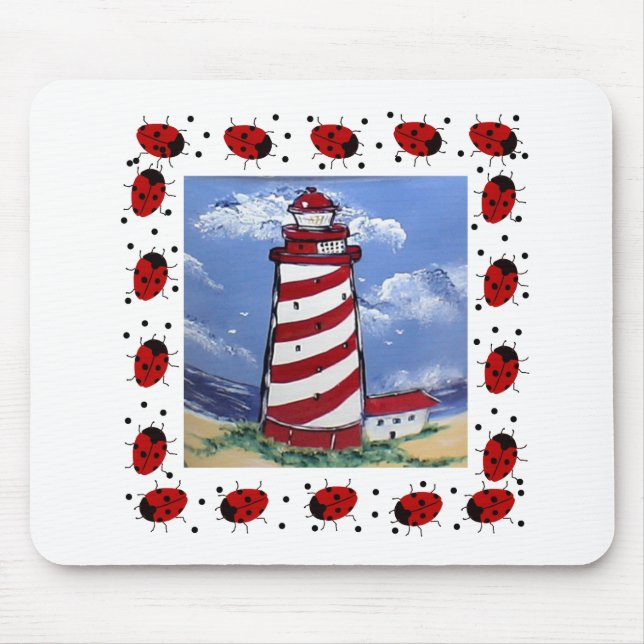 Tapis De Souris Les phares de Ladybug (Devant)