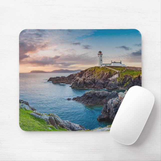 Tapis De Souris Les phares | Fanad Head Lighthouse Irlande (Avec souris)