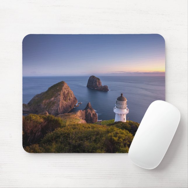 Tapis De Souris Les phares | Phare Cap Brett Nouvelle-Zélande (Avec souris)