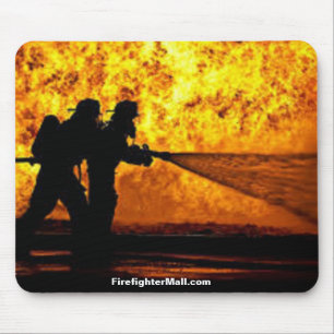 Tapis De Souris Les pompiers attaquent Mousepad