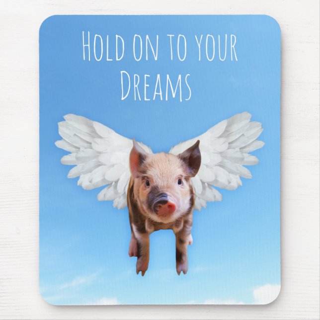 Tapis De Souris Les porcs pourraient voler (Devant)