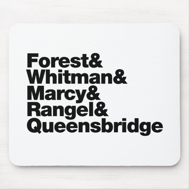 Tapis De Souris Les projets (Devant)