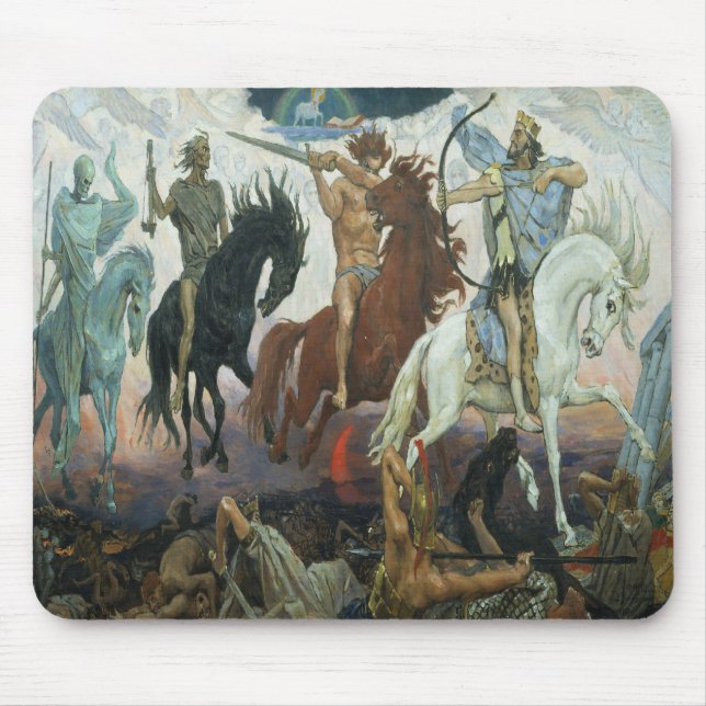 Tapis De Souris Les quatre cavaliers de l'apocalypse (Devant)