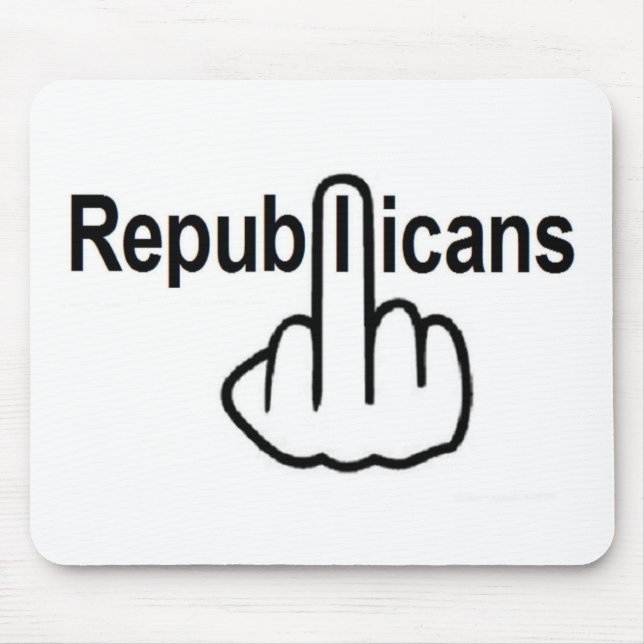 Tapis De Souris Les Républicains de Mousepad se retournent (Devant)