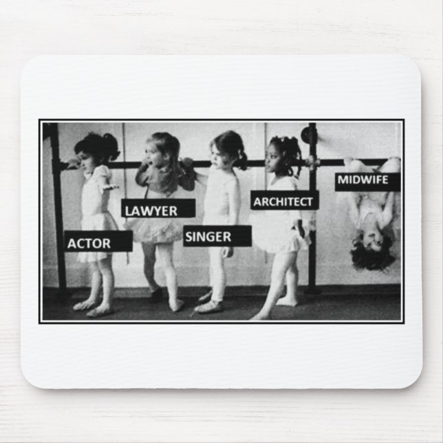 Tapis De Souris les sages-femmes sont différentes (Devant)